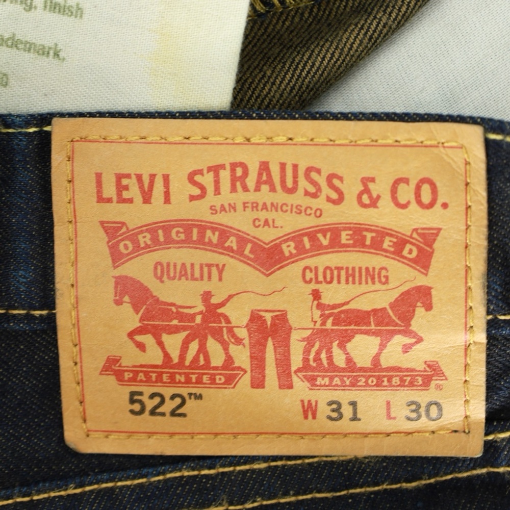 Levi's Dark Indigo Slim Men's Jeans Size‎ 31x30 - Picture 8 of 9